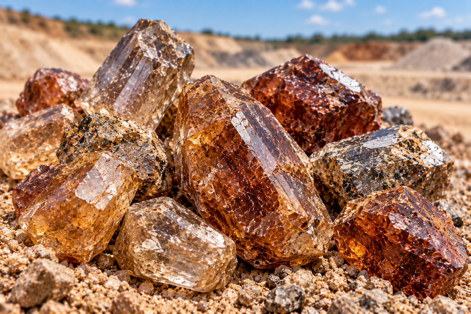 Ressources de zircon de qualité